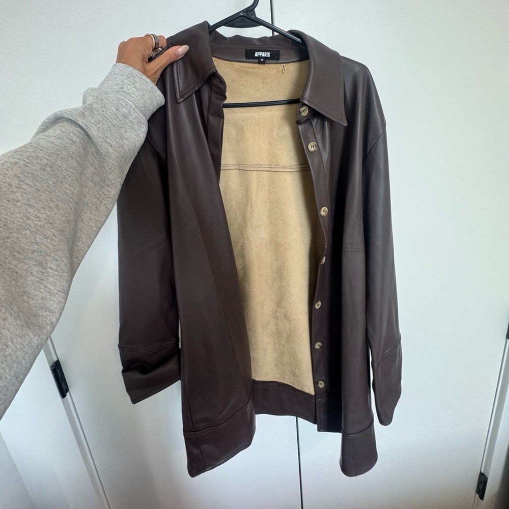 Apparis shirt jacket